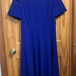 Calvin Klein Royal Blue Midi Dress